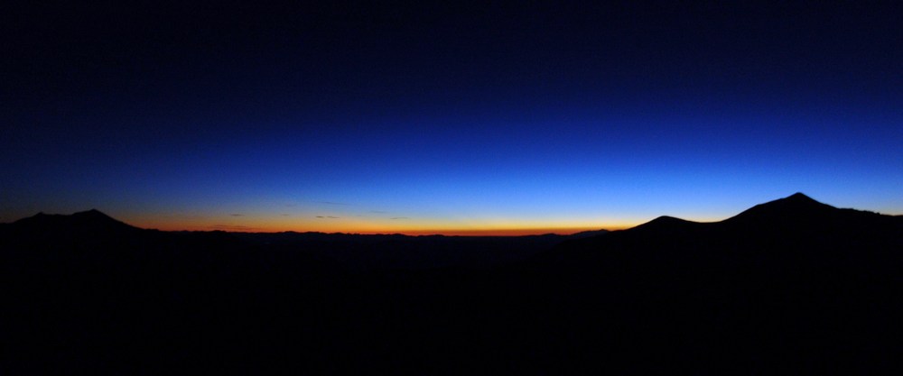 Princeton to Antero Sunrise Pano